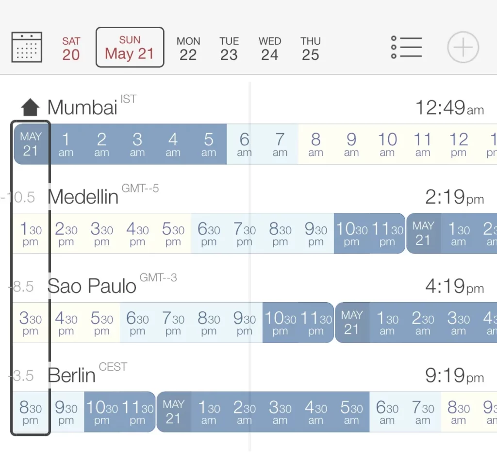 timebuddy best travel app for international travel