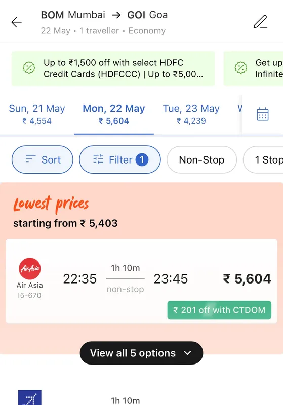 cleartrip travel apps for travelling in india