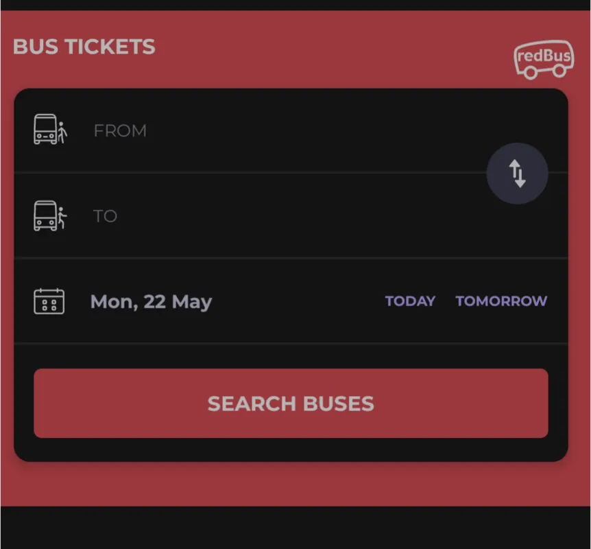 redbus travel apps for travelling in india