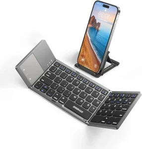 foldable keyboard among must have items for your foreign travel